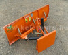 Snow plow 140cm, hidraulic lifting, hidraulic angle adjustment, for Japanese compact tractors, Komondor STLRH-140 (3)